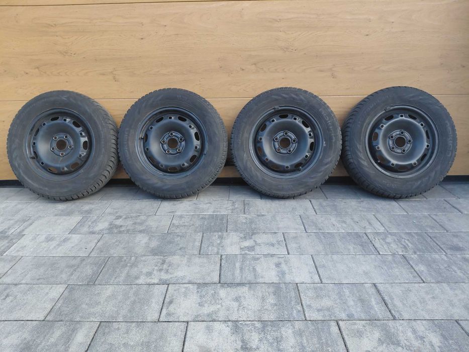 Koła stalowe 14" - 5x100 - opony zimowe.
