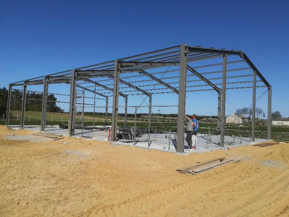 Konstrukcja stalowa 15x40x4,5m HALA stalowa Producent