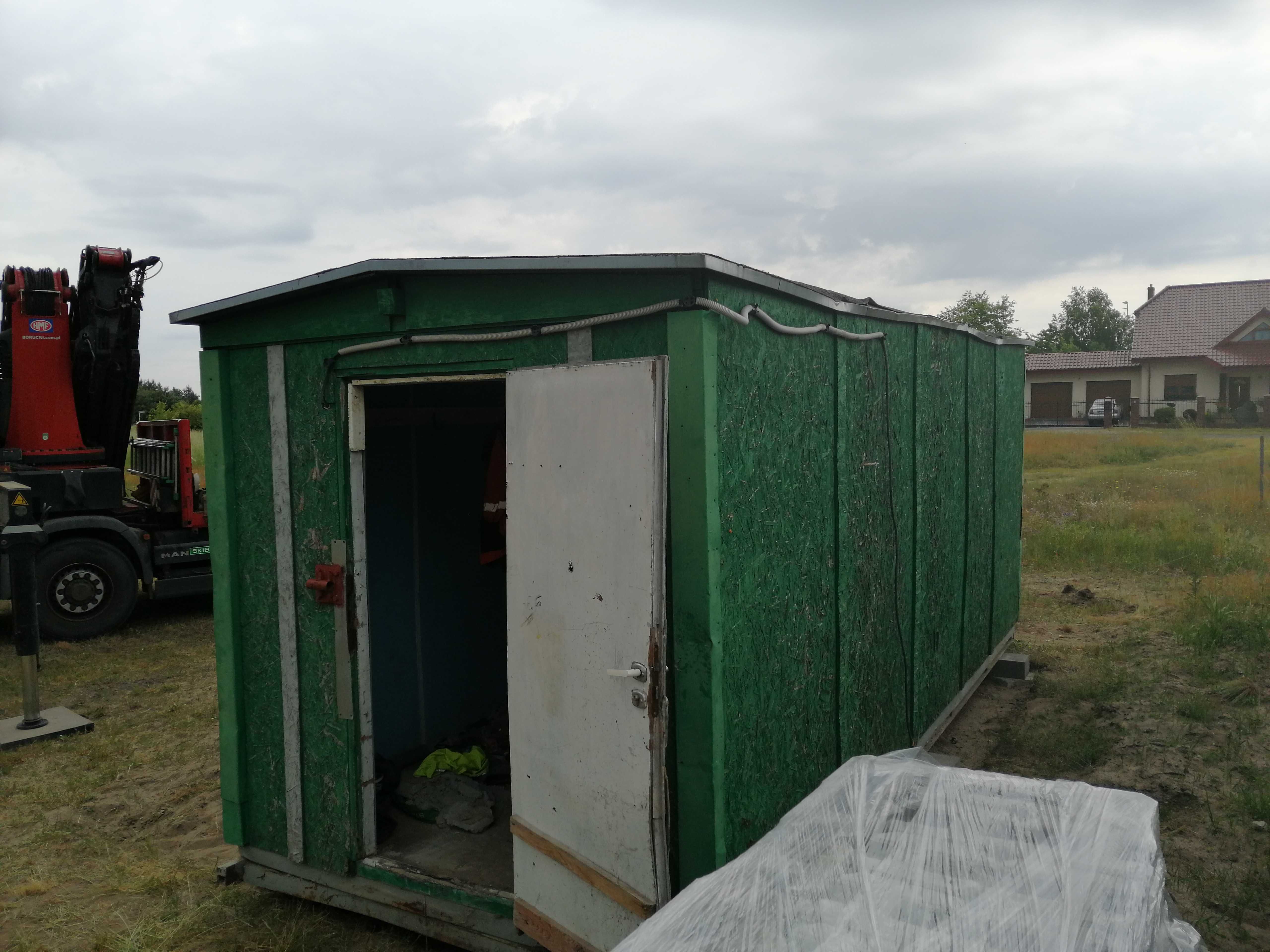Barak kontener pakamera 6,00 x 2,40 m