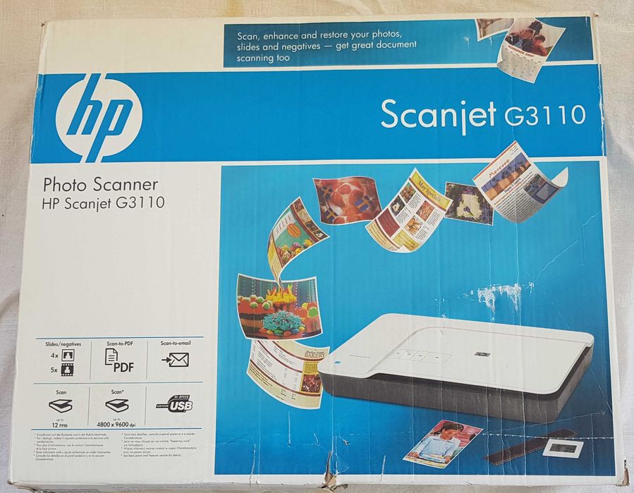 HP Scanjet G3110 Photo Scanner (** COMO NOVO**)