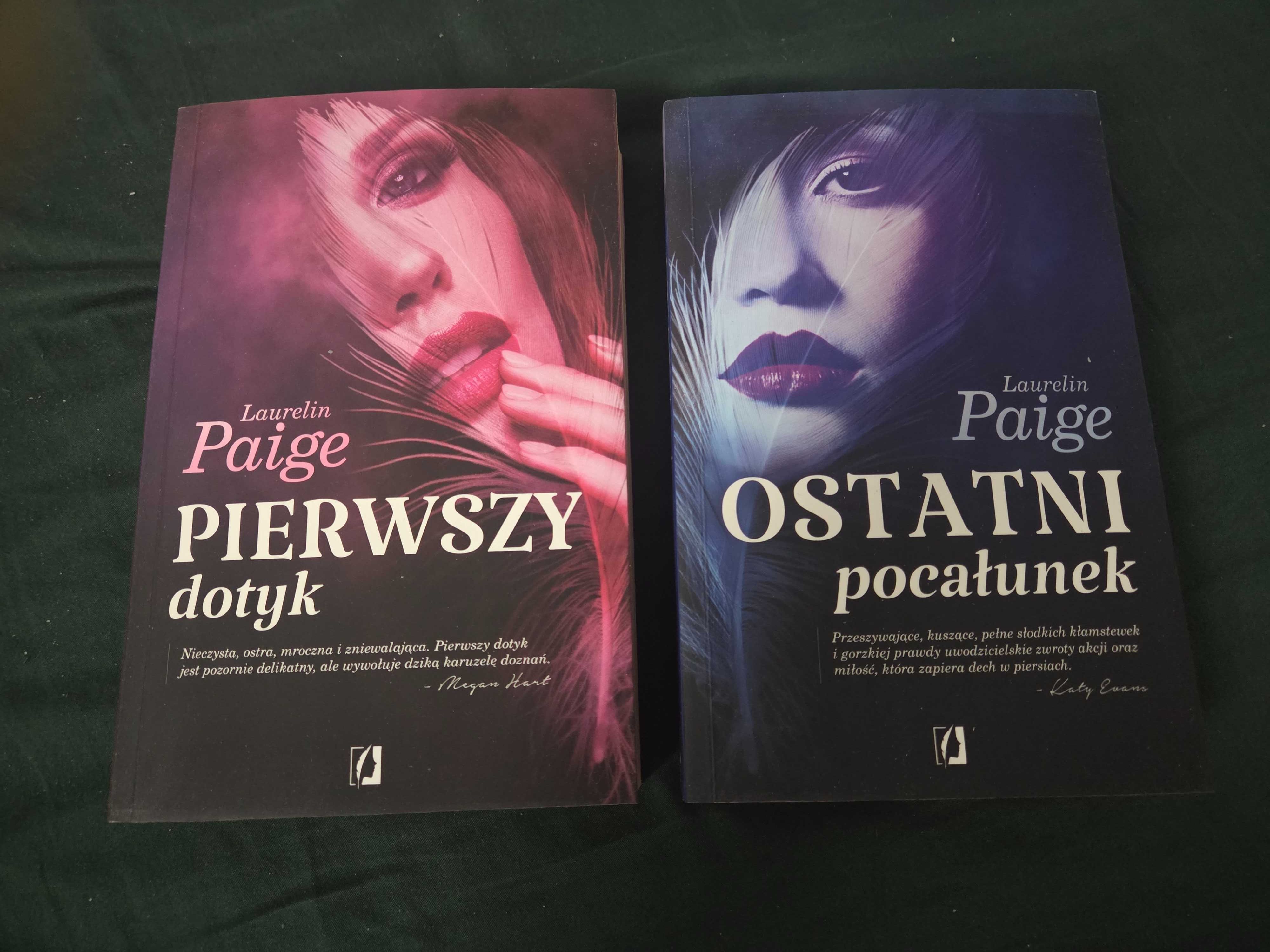 Książka - Pierwszy dotyk, Ostatni pocałunek - L. Paige