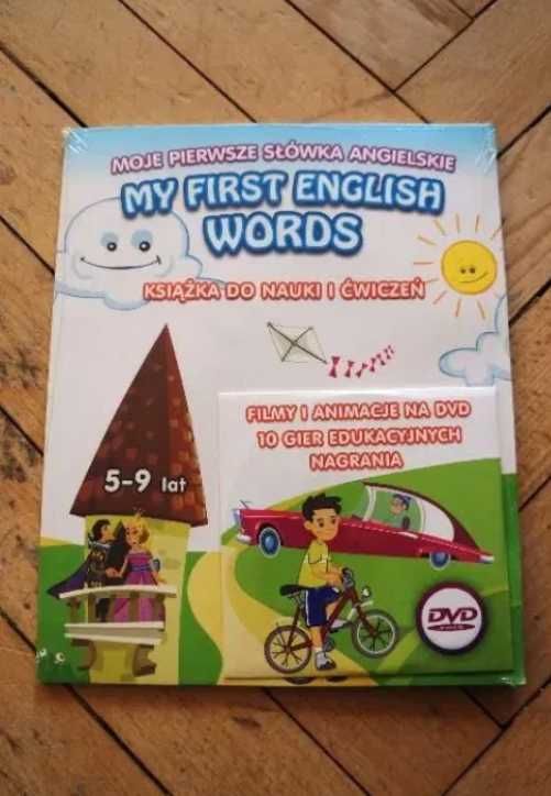 6. Nauka i ćwiczenia z angielskiego dzieci My first English words DVD