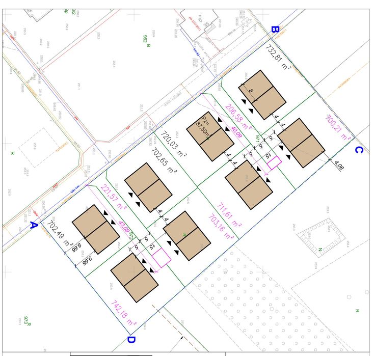 Piękna działka budowlana 700m2 na osiedlu domków jednorodzinnych