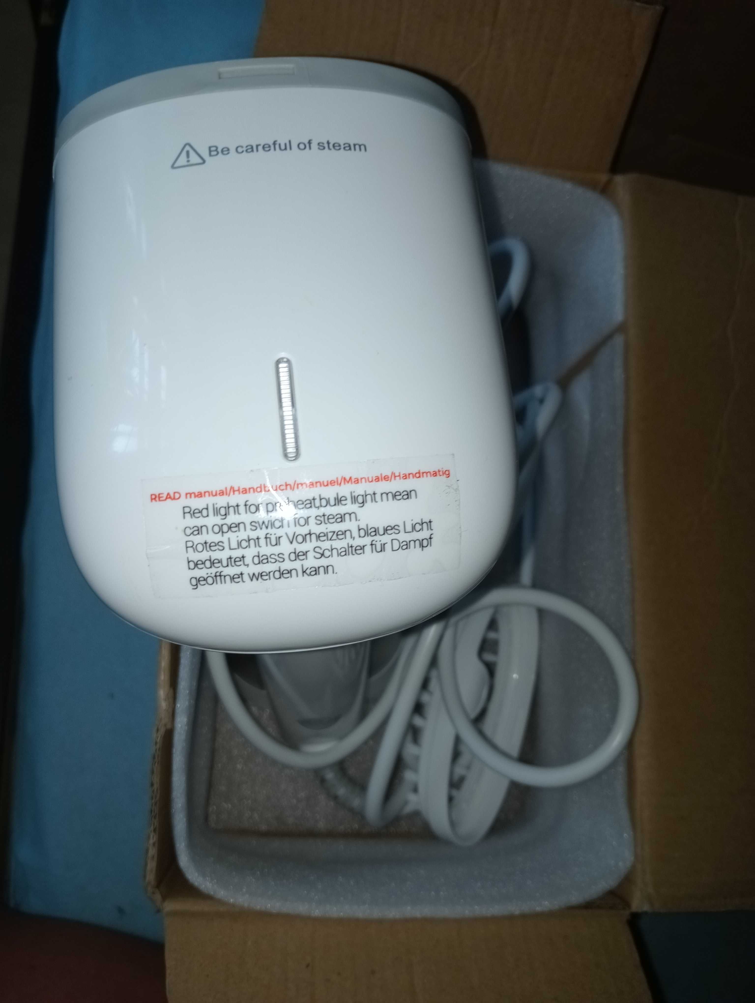 Przenośna PAROWNICA DO UBRAŃ Pojemność 250ML 1400W Mioduro KG-1808P