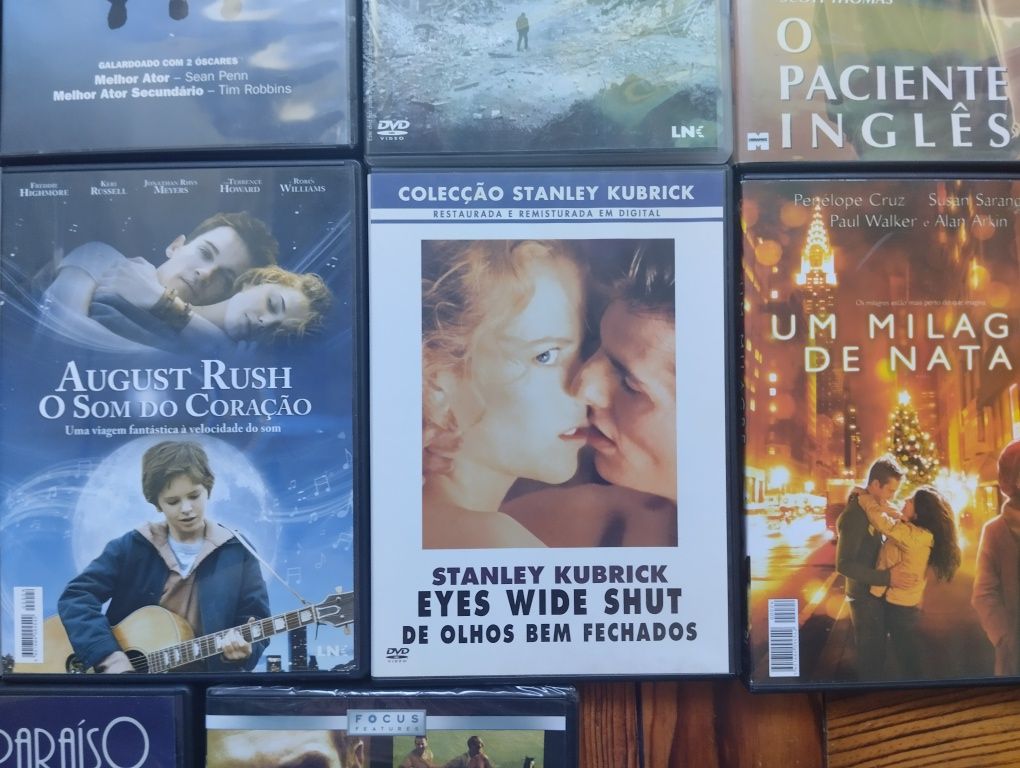 DVDs originais em bom estado