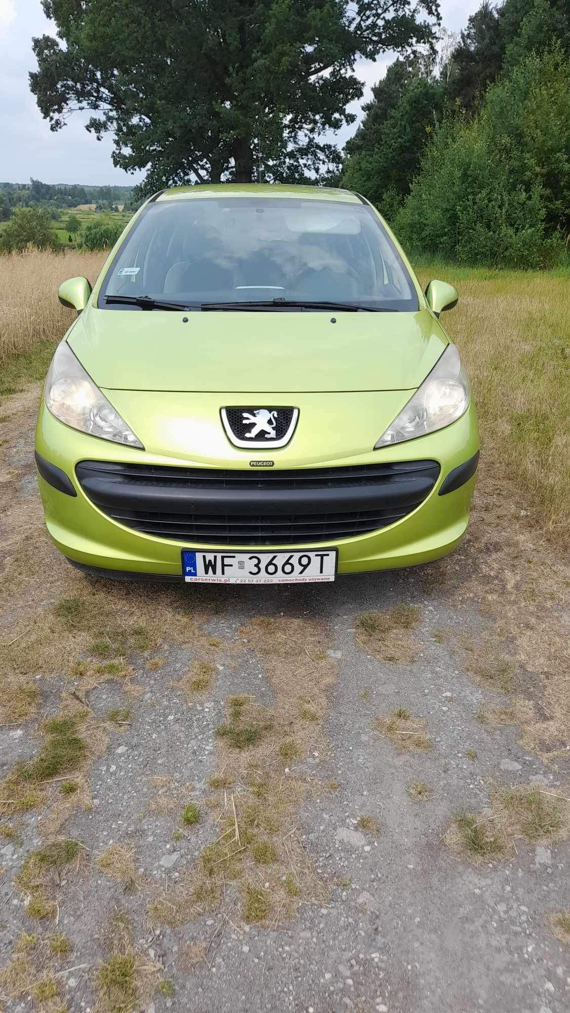 Sprzedam PEUGEOT 207 1.4 8v org przebieg