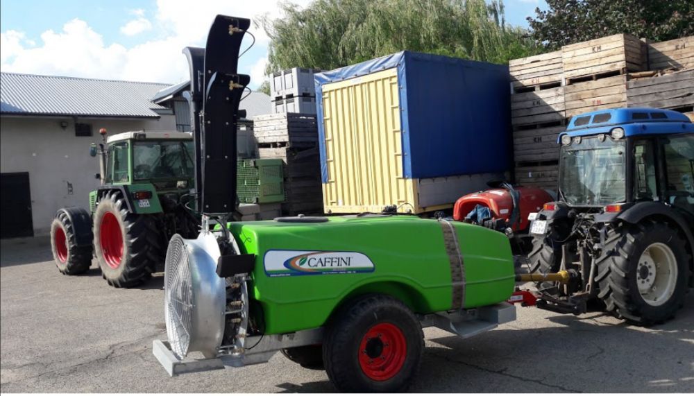 Opryskiwacz sadowniczy przystawka sadownicza porzecka maliny