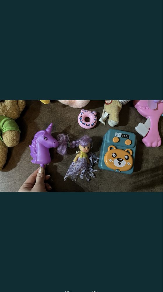 Игрушки мягкие лот игрушек пони кукла барби для девочки