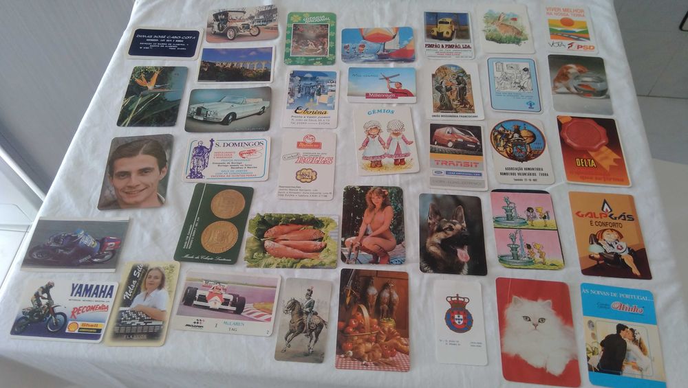 Calendários de bolso
