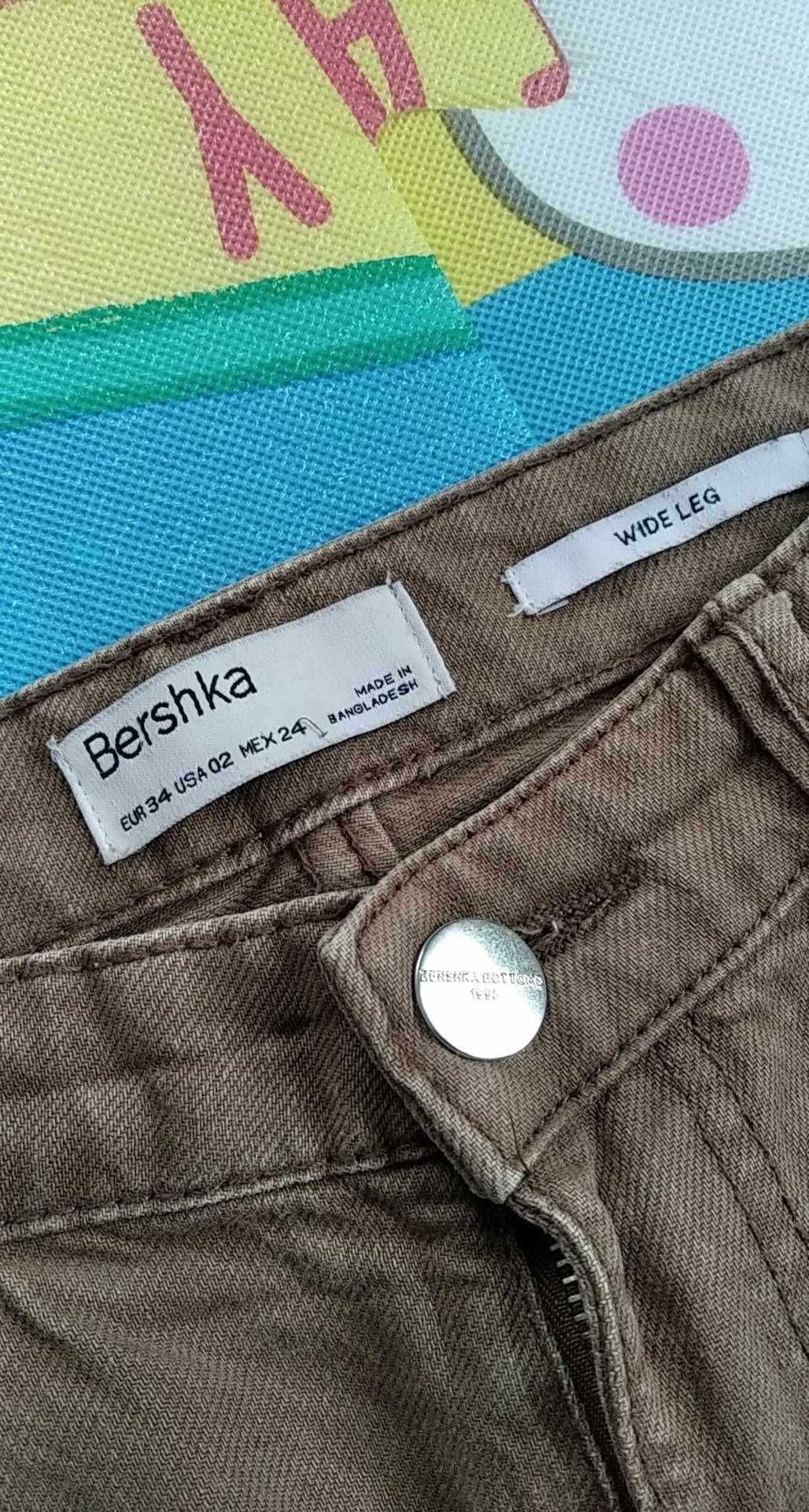 spodnie szerokie Berska 34
