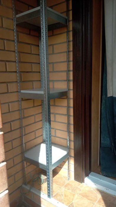 Прочный металлический стеллаж для дома, гаража, склада Цена от 600 грн