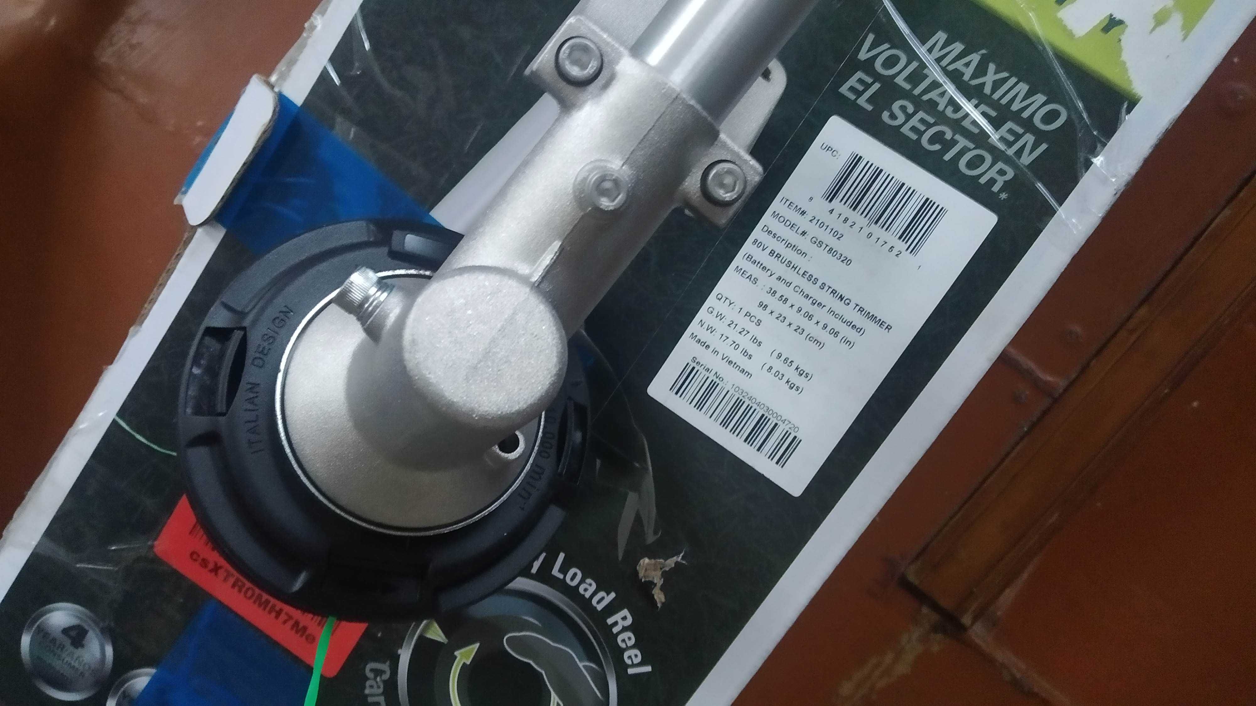 Акумуляторний триммер Greenworks Pro 80V GD80BCК2 GST80321