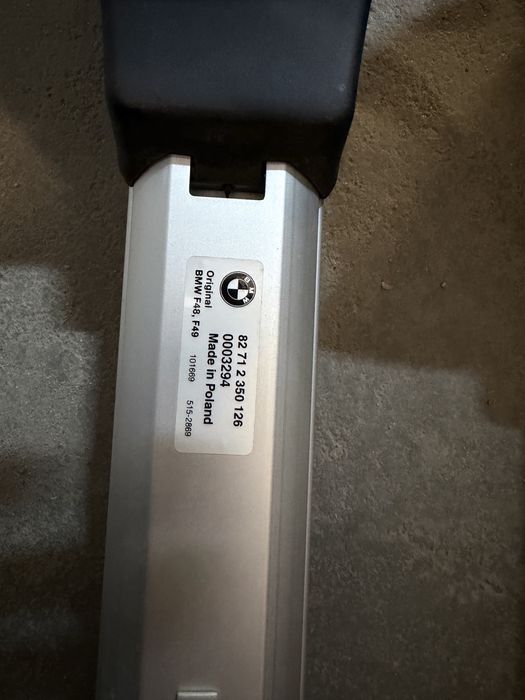 Poprzeczki dachowe BMW X1 F48 F49