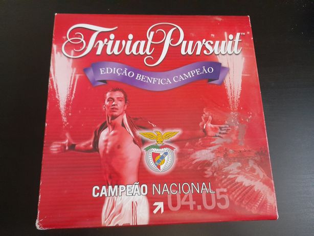 Jogo Trivial Pursuit edição Sport Lisboa e Benfica