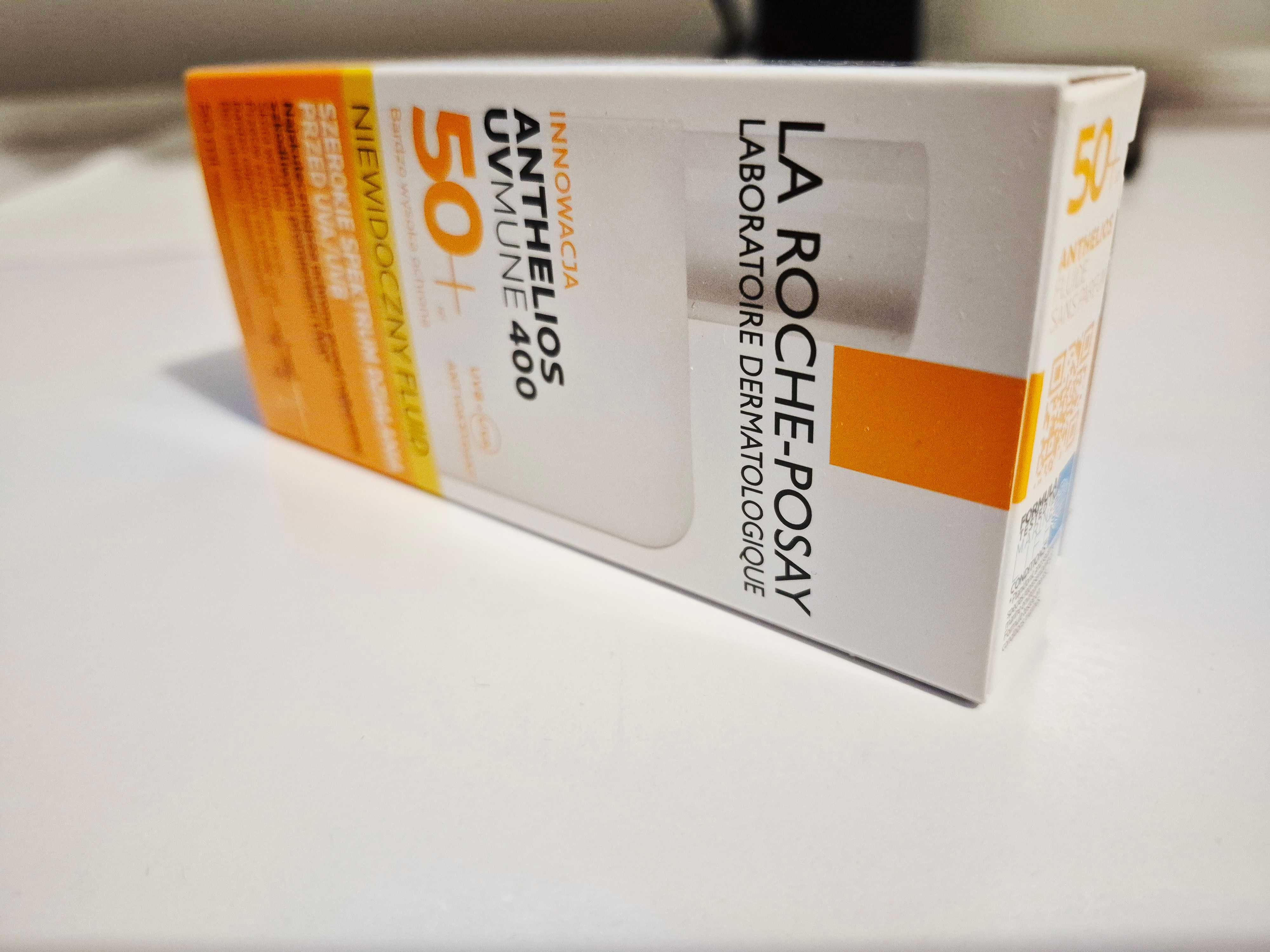 NOWY La Roche-Posay Anthelios UVMune, niewidoczny fluid SPF50+, 50 ml