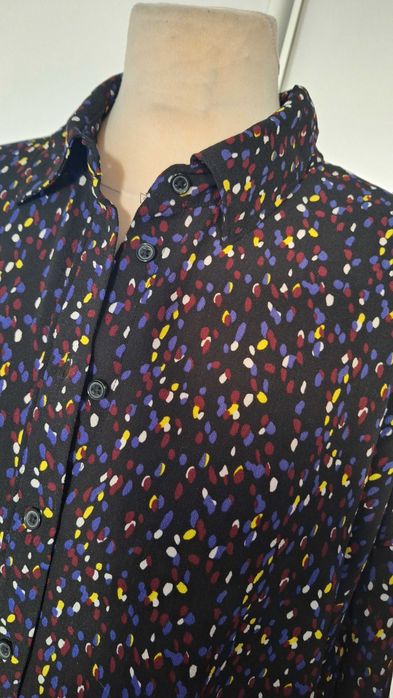 elegancka bluzka z kołnierzykiem w roz58/60