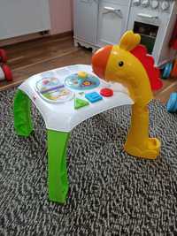 Fisher Price stolik interaktywny żyrafa