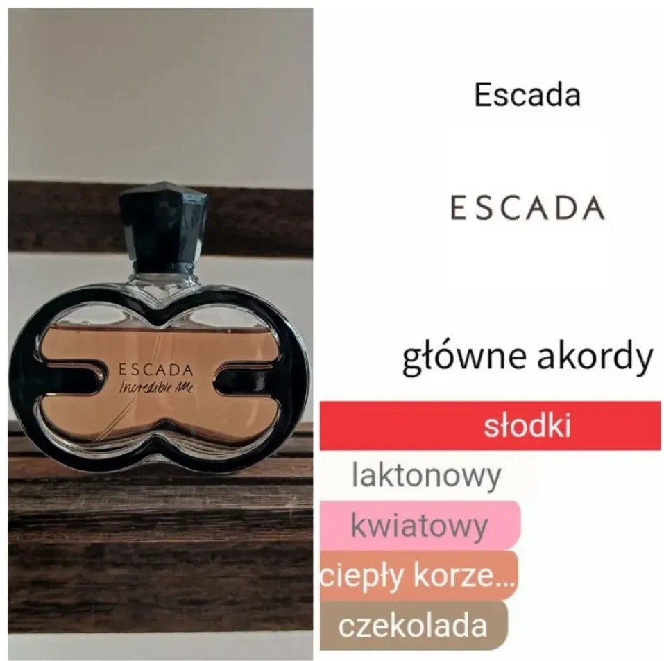 Escada Incredible Me UNIKAT oryginalne perfumy