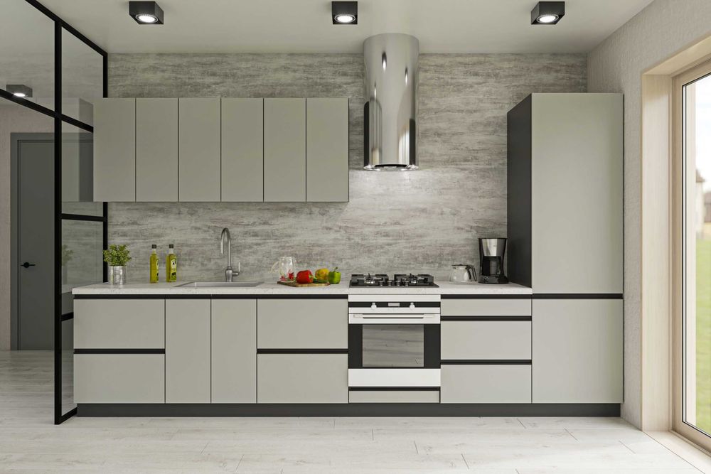 Кухня від фабрики. ДСП,МДФ фасади.