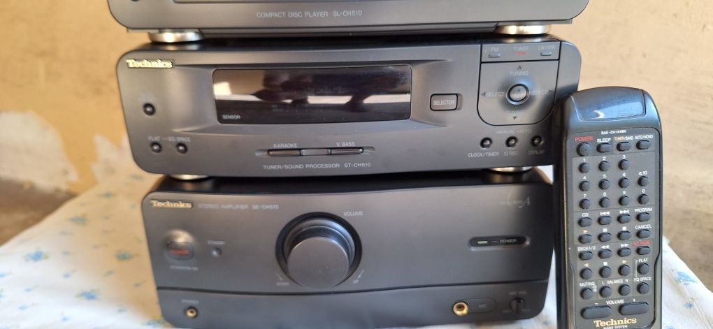Wieża technics CH510+pilot