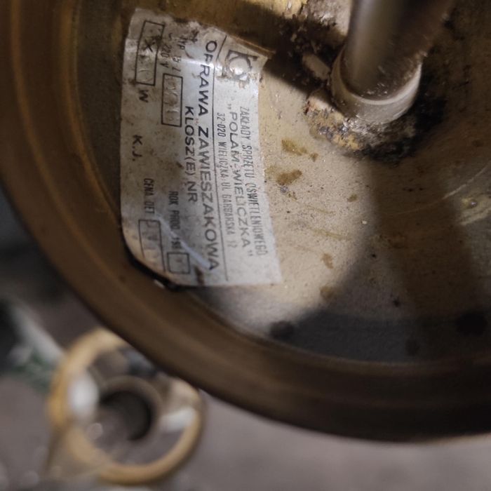 Lampa sufitowa wisząca