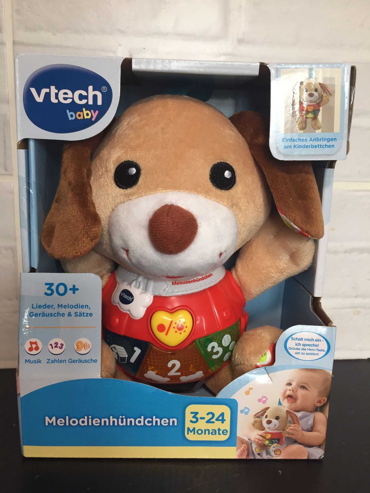 Piesek interaktywny VTech Baby z melodią, wersja niemiecka