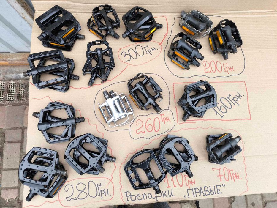 Педали на велосипед