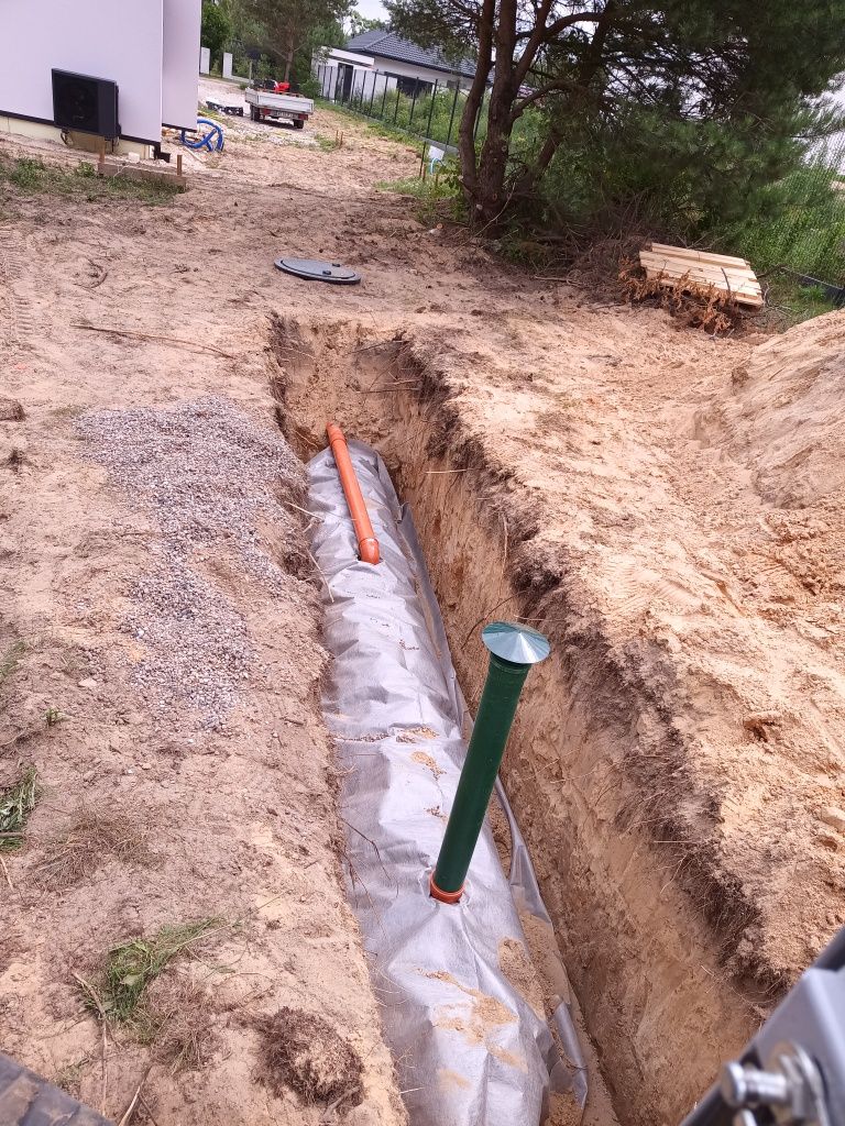 Mała ekologiczna oczyszczalnia ścieków ,szambo, deszczówka