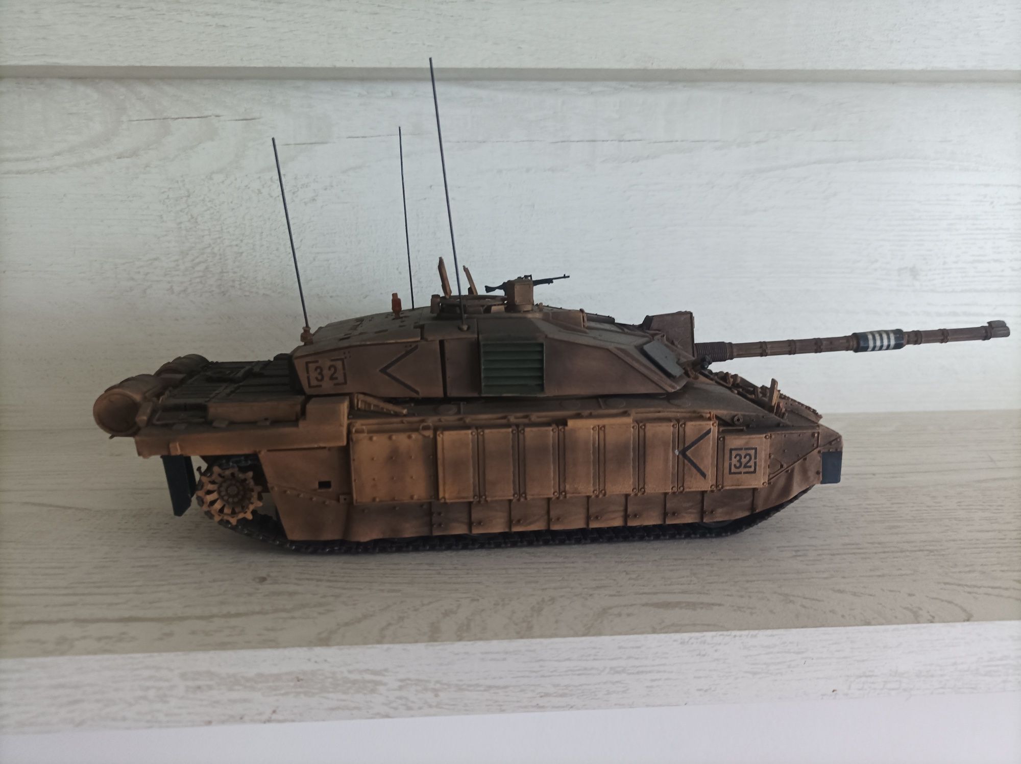 Model czołgu Challanger 2 1/35.