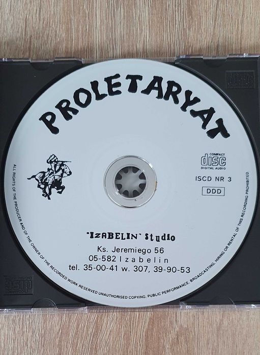 Ploletaryat CD pierwsze wydanie punk rock