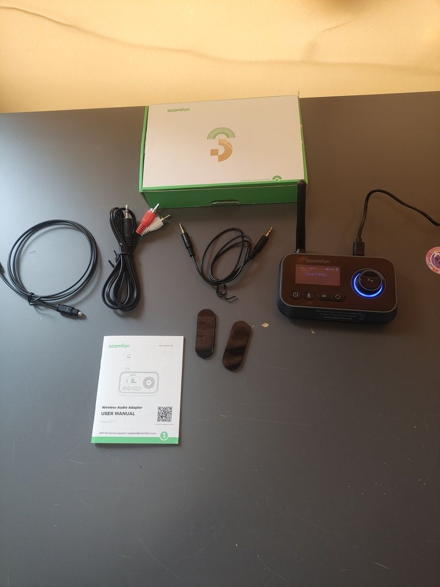Adapter audio bluetooth 5.0 nadajnik - odbiornik