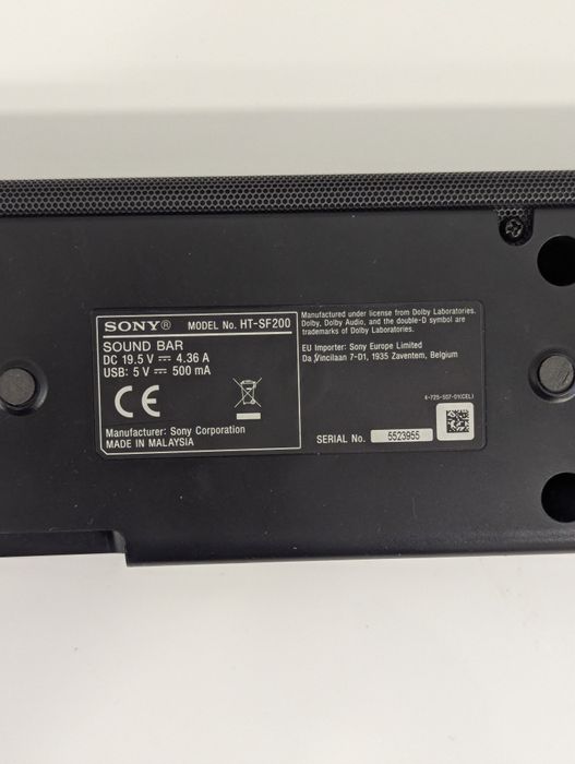 Саундбар Sony HT-SF200