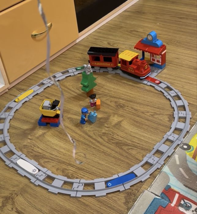 Конструктор Lego 10874 поїзд , музика , світло