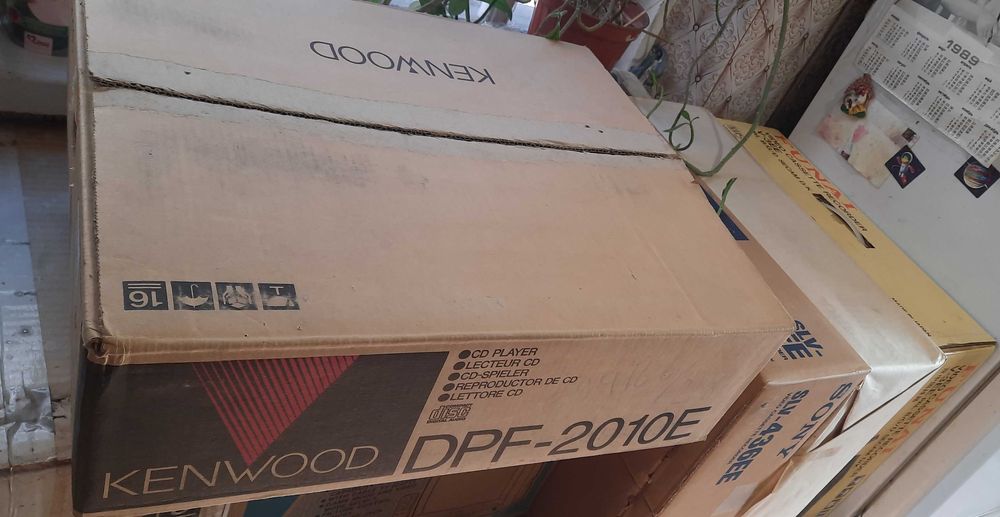 НОВЫЙ, cd проигрыватель Kenwood DPF-2010E.
