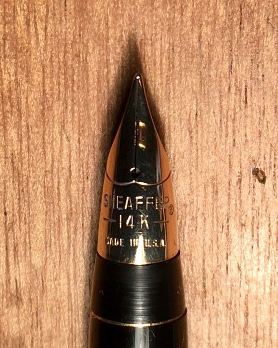 SHEAFFER (aparo em ouro) - caneta de tinta permanente e lapiseira