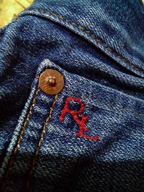 Винтажные мужские джинсы Polo Ralph Lauren оригинал на высокого W-36