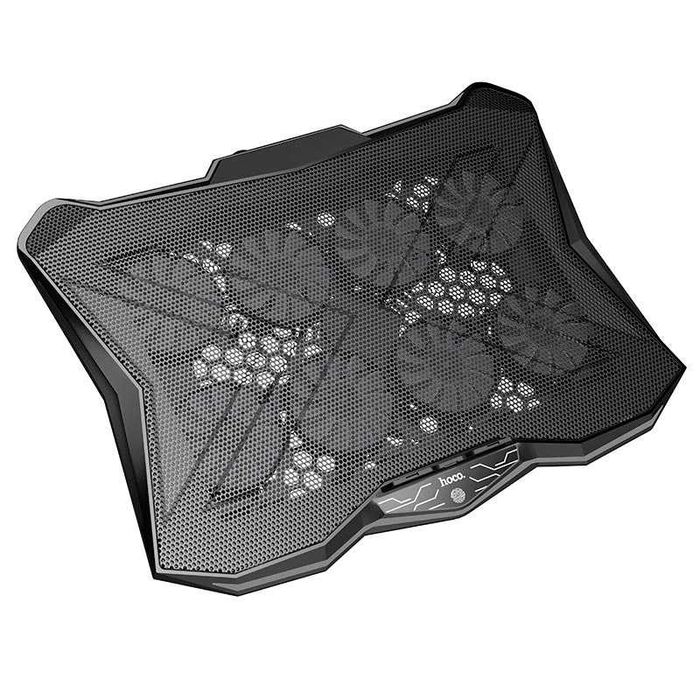 Кулер для ноутбука до 17" HOCO DH26, RGB, 8 вентиляторов, регулятор