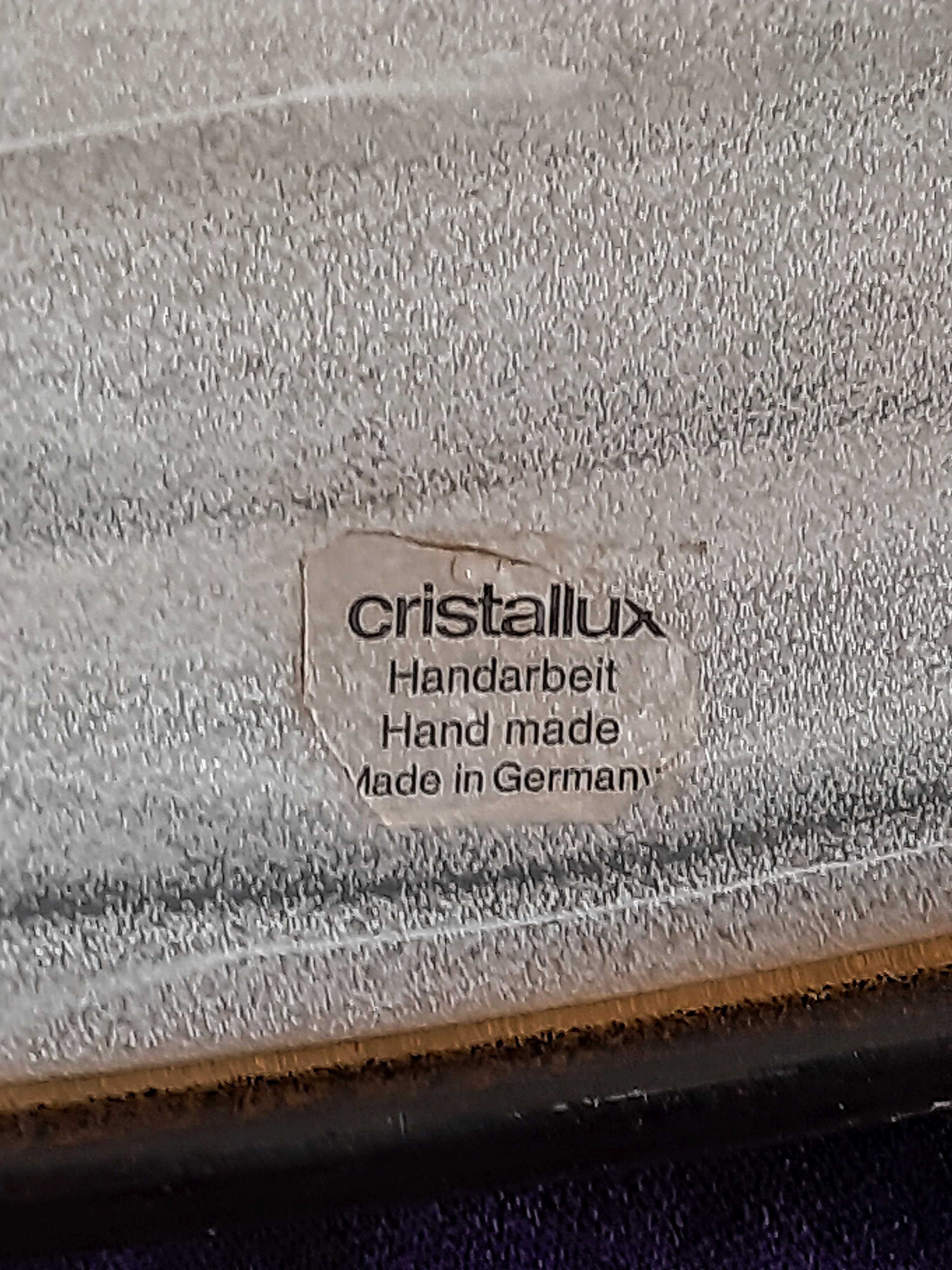 Klosz lampy sufitowej Cristallux, Vintage