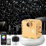 Światłowodowa lampa sufitowa LED Bluetooth RGBW GWIEZDNE NIEBO