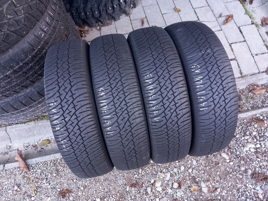4x Opony Używane Całoroczne 145/70R13 Dębica