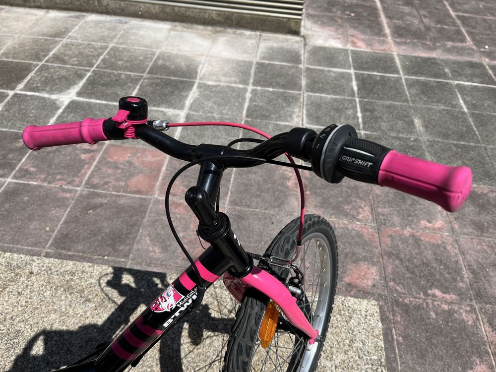 Bicicleta menina 6-9 anos