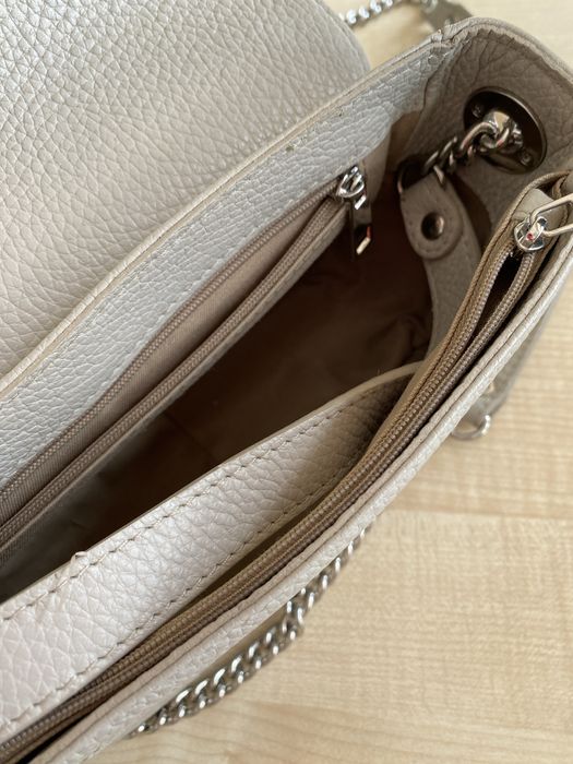 Сумка крос боді Vif шкіряна світла