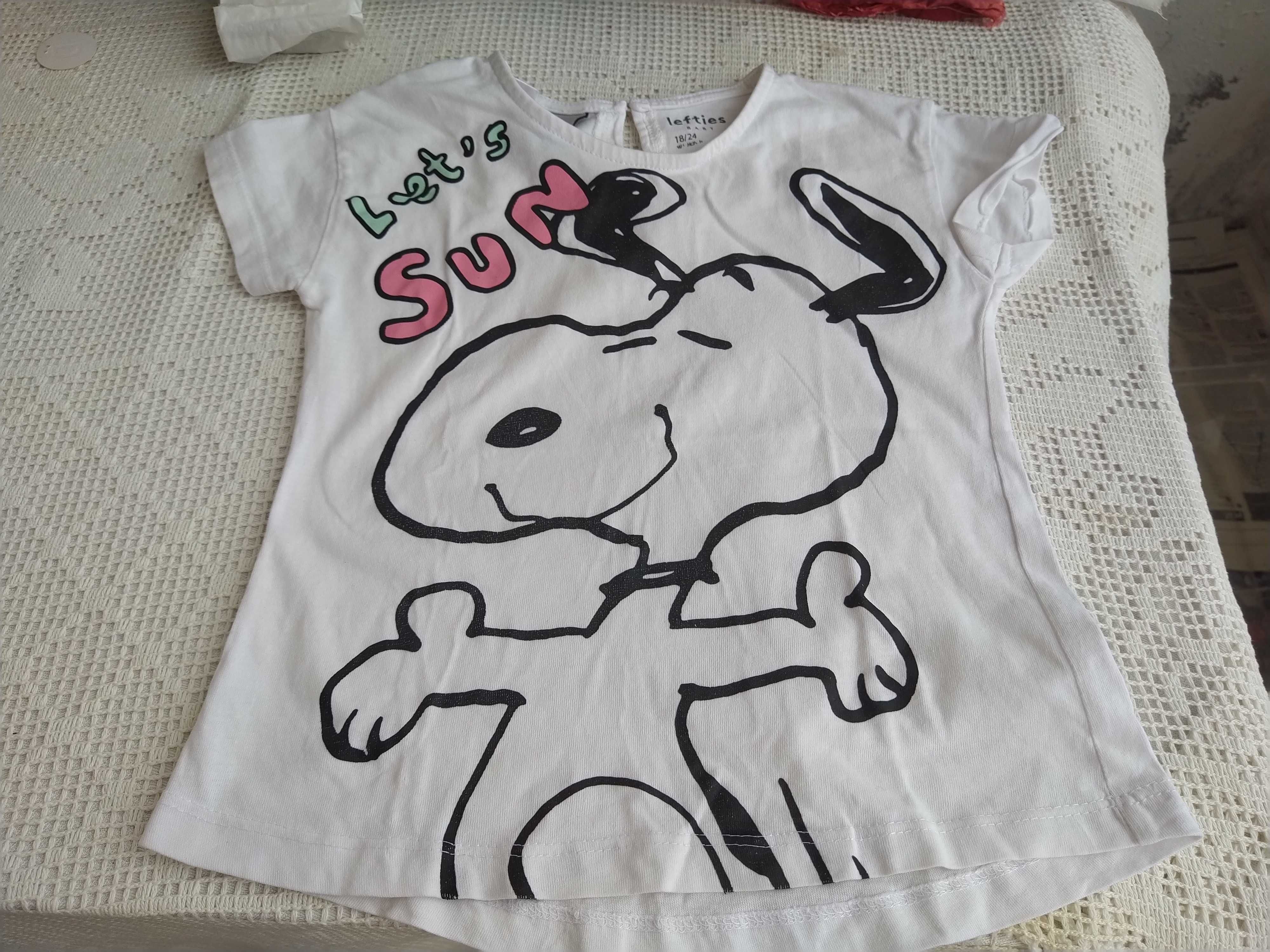 Blusa do Snoopy - Lefties - 18 - 24 meses - 92 cm