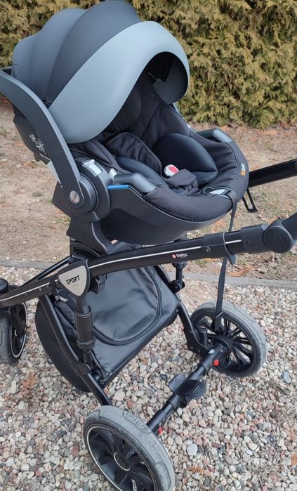 Wózek Anex Sport z nosidełkiem i fotelikiem BeSafe iZiGoModular ISOFIX