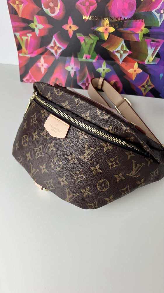 Nerka saszetka biodrówka Louis Vuitton monogram Canvas Bumbag lv