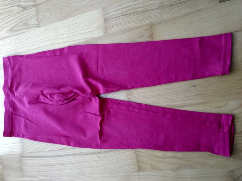 Getry 7 lat legginsy spodnie 116/122 czerwone
