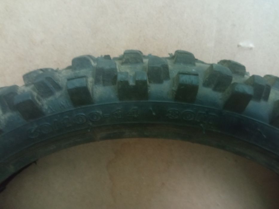 Шина 60/100 R14 для пітбайка з Німеччини.