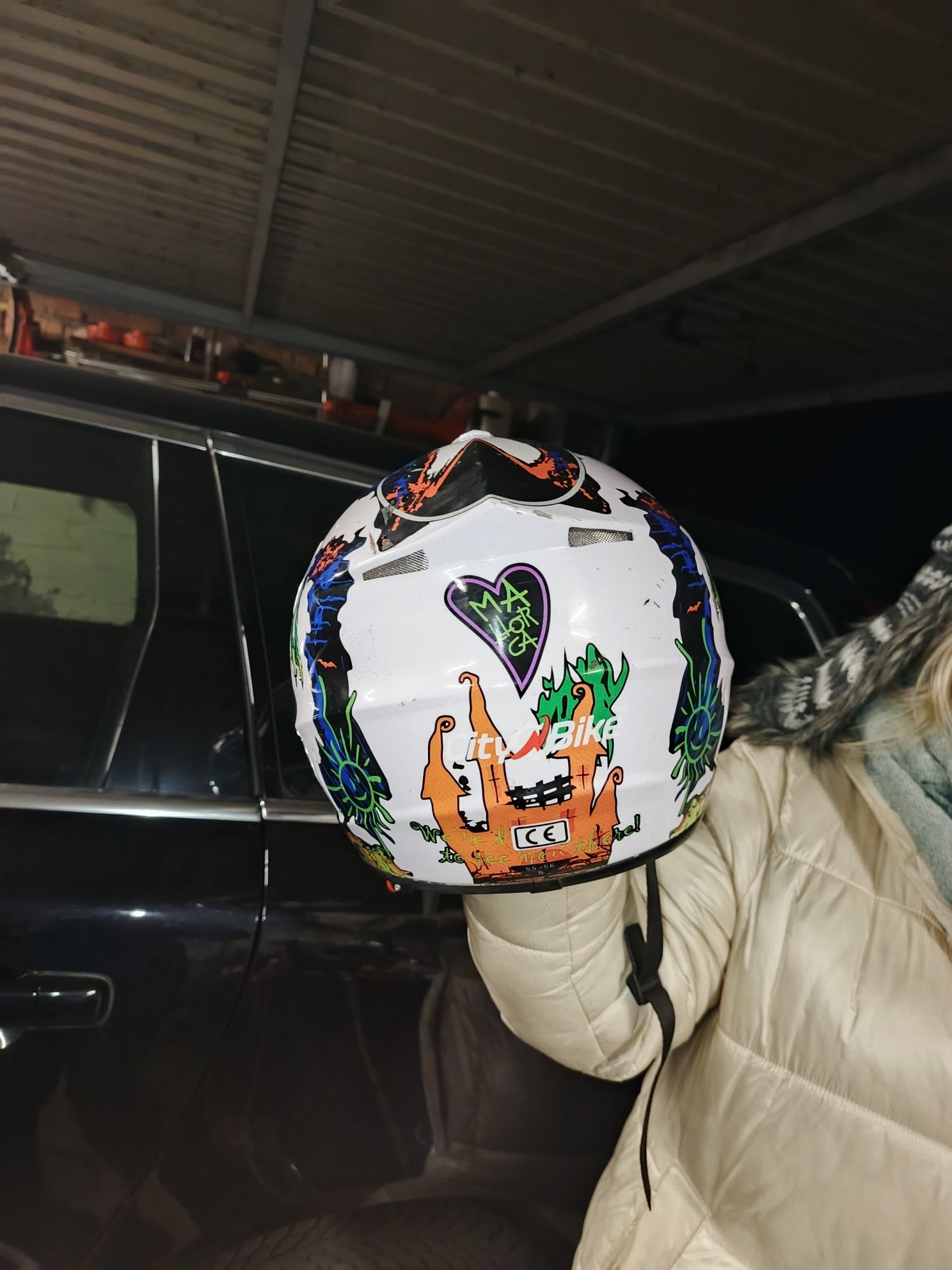 Kask na cross dla dzieci