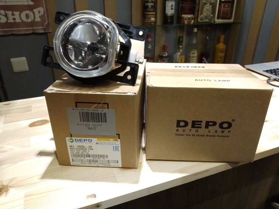 Faróis novos de nevoeiro