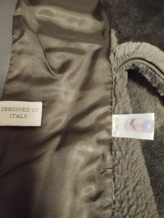 Дубленка італійська комбінована натуральна Punto.